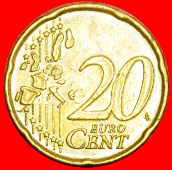  + ALBERT II. (1993-2013): BELGIEN ★ 20 EURO CENTS 2003 NORDISCHES GOLD (1999-2006)! OHNE VORBEHALT!   