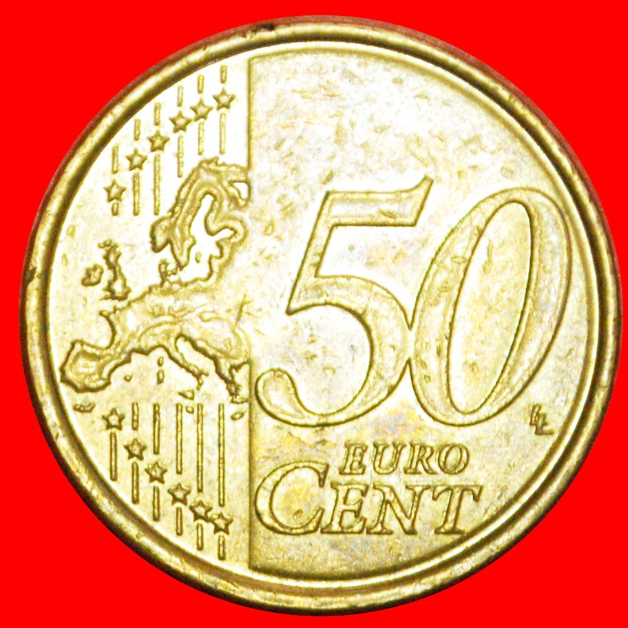  + ALBERT II. (1993-2013): BELGIEN ★ 50 EURO CENTS 2008 NORDISCHES GOLD! OHNE VORBEHALT!   