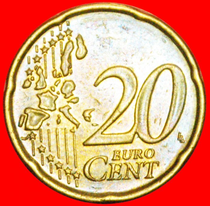  + ZWEI SCHWERTER (1999-2006): FINNLAND ★ 20 EURO CENTS 2001 NORDISCHES GOLD! OHNE VORBEHALT!   