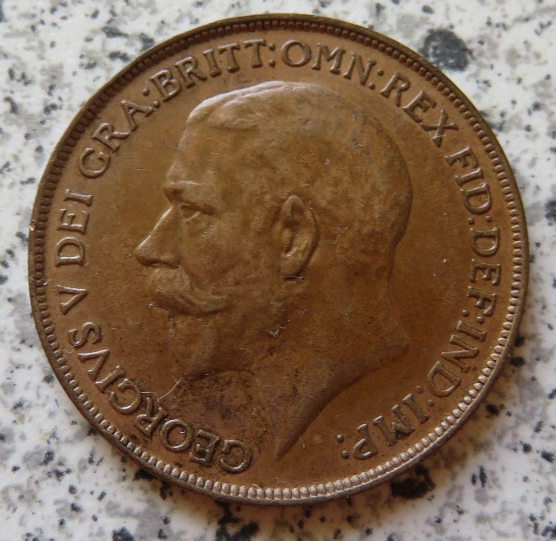  Großbritannien One Penny 1912 (3)   