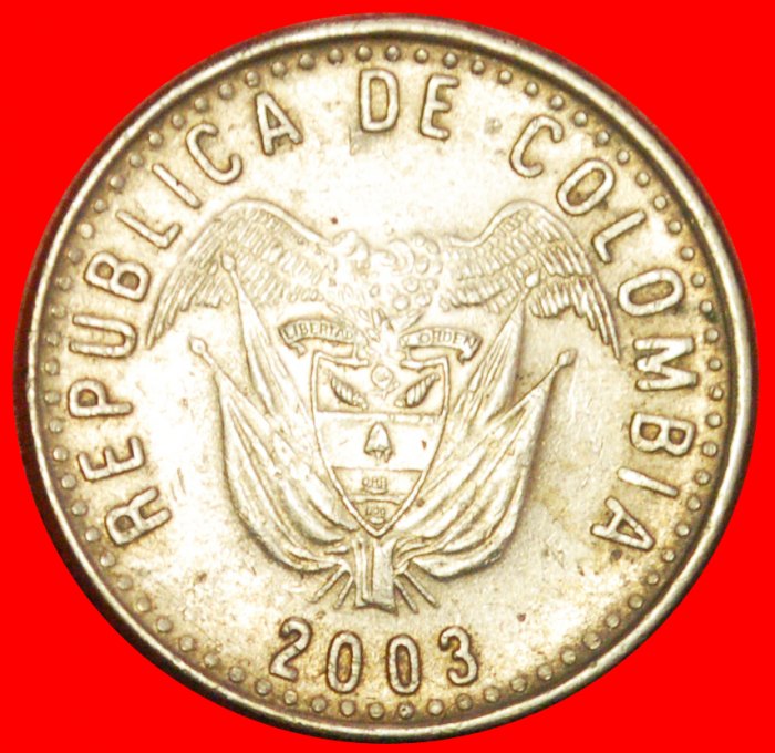  + SHIPS NON-MAGNETIC (1989-2012): COLOMBIA ★ 50 PESOS 2003! LOW START ★ NO RESERVE!   