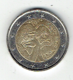  2 Euro Frankreich 2017 (Rodin)(g1192)   