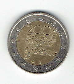  2 Euro Frankreich 2008 (EU-Präsidentschaft)(g1194)   