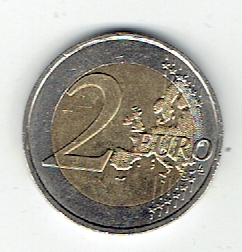  2 Euro Frankreich 2015 (70 Jahre Frieden in Europa)(g1197)   