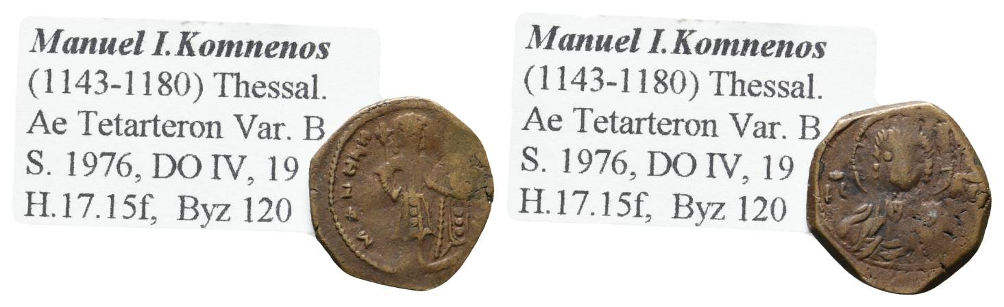  Antike, Byzanz, Bronze; 1,65 g   