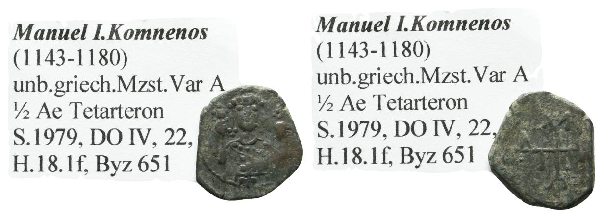 Antike, Byzanz, Bronze; 1,76 g   