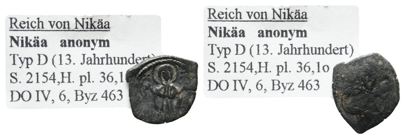  Antike, Byzanz, Bronze; 1,50 g   