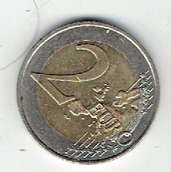  2 Euro Frankreich 2016 (Fussball-EM)(g1207)   