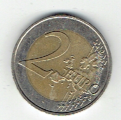  2 Euro Frankreich 2016 (Fussball-EM)(g1209)   