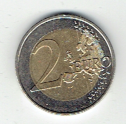  2 Euro Frankreich 2016 (Fussball-EM)(g1210)   