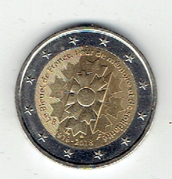  2 Euro Frankreich 2018 (Kornblume)(g1217)   