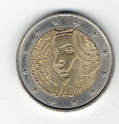 2 Euro Frankreich 2015(Förderationsfest)(g1226)