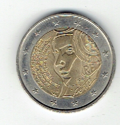  2 Euro Frankreich 2015(Förderationsfest)(g1226)   