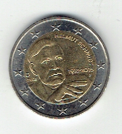  2 Euro Deutschland 2018 F (H.Schmidt)(g1239)   