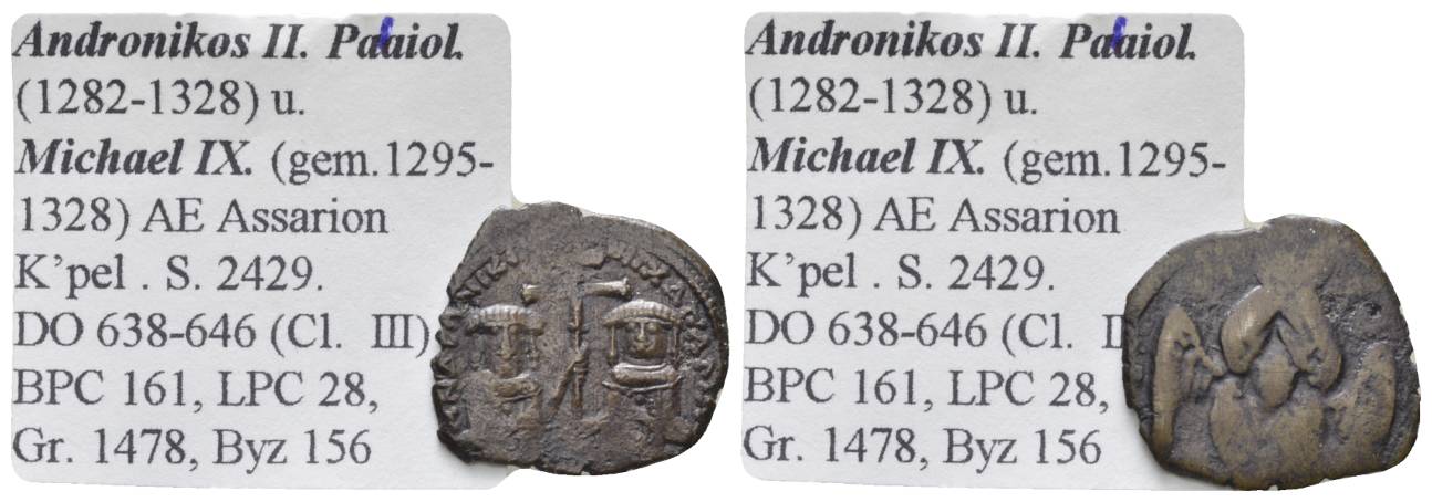  Antike, Byzanz, Ae Assarion Konstantinopel; 2,18 g   
