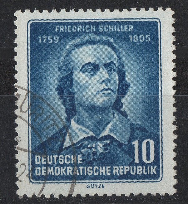 DDR 1955 Mi: 465A gestempelt,Echt gelaufen ; Wasserzeichen undefiniert!