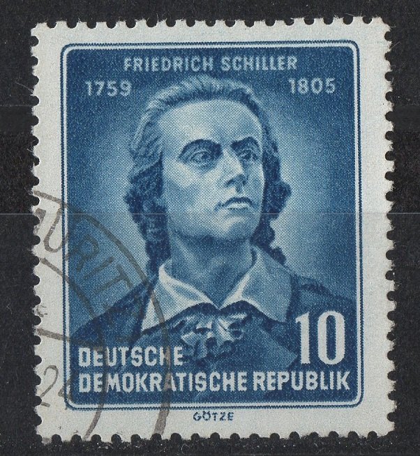  DDR 1955 Mi: 465A gestempelt,Echt gelaufen ; Wasserzeichen undefiniert!   