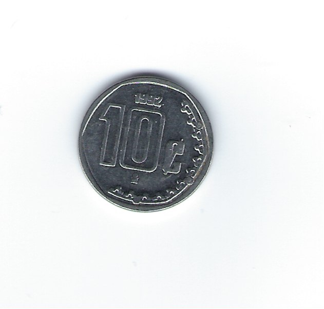  Mexiko 10 Centavos 1992   