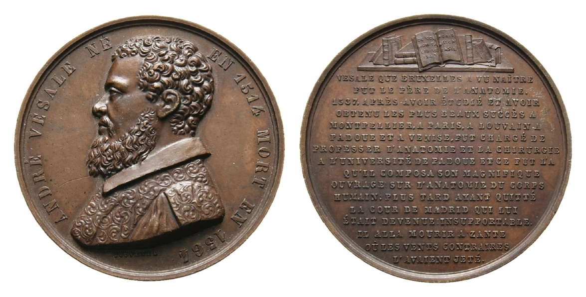  Belgien, Medaille, o.J.; Bronze, 45,33 g, Ø 46 mm   