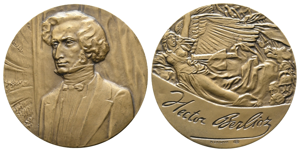  Bronzemedaille o.J.; 123,96 g, Ø 60 mm   