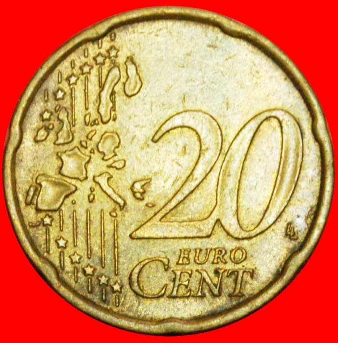  + NORDISCHES GOLD (2002-2006): GERMANY ★ 20 EURO CENT 2004D! OHNE VORBEHALT!   