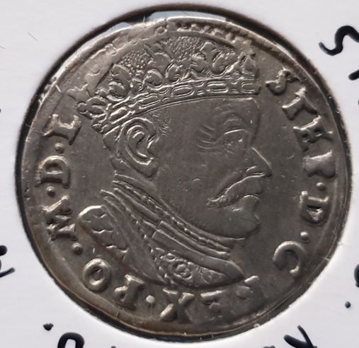 3 Groschen Polen/Litauen 1584 ss/vz