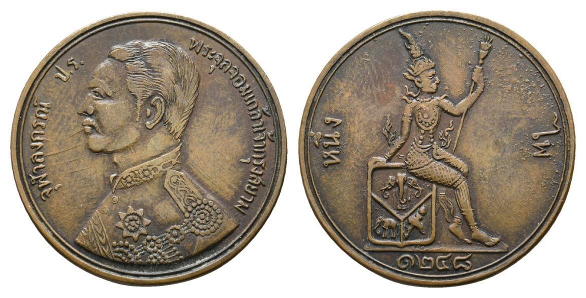  Bronzemedaille o.J.; 11,55 g, Ø 30 mm   