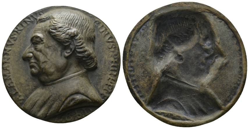  Medaille, späterer Bronzeguss; 74,81 g, Ø 85,6 mm   