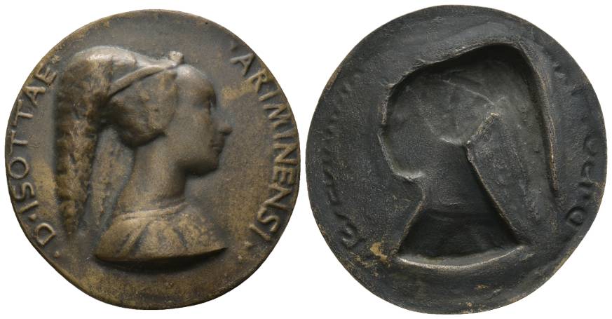  Italien, Medaille, späterer Bronzeguss; 58,02 g, Ø 85 mm   
