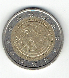  2 Euro Griechenland 2010(2500 Jahre Schlacht von Marathon)(g1283)   