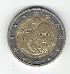  2 Euro Griechenland 2014(400.Todestag von Theotokopoulos)(g1287)   