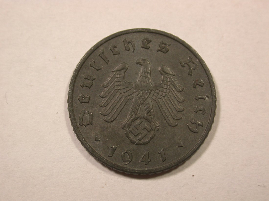 B46 Drittes Reich  5 Pfennig 1941 A in ST   Originalbilder   