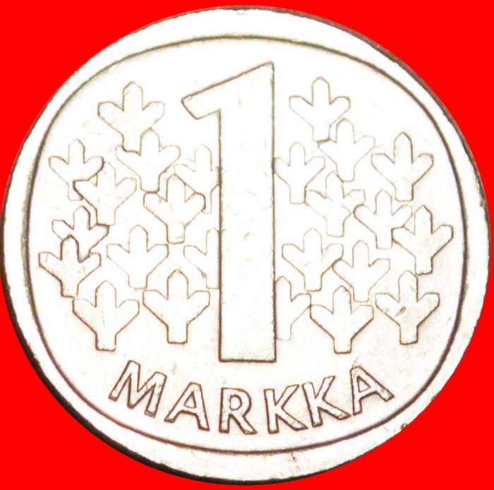  + LÖWE: FINNLAND ★ 1 MARK 1975S! OHNE VORBEHALT!   