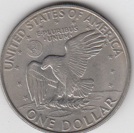 T137 USA 1 Dollar 1971 - natürliche Patina