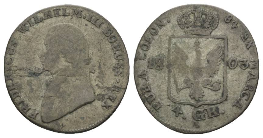  Preußen, 4 Groschen 1803 A   
