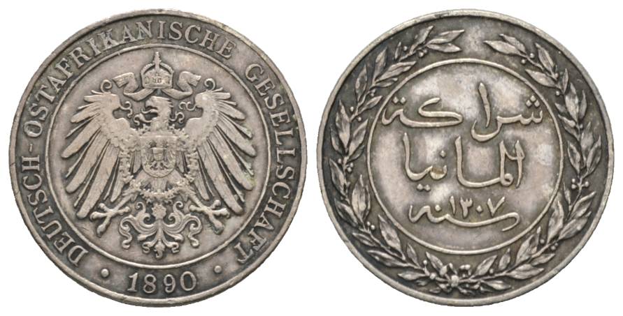  Deutsch-Ostafrika, Pesa 1890   