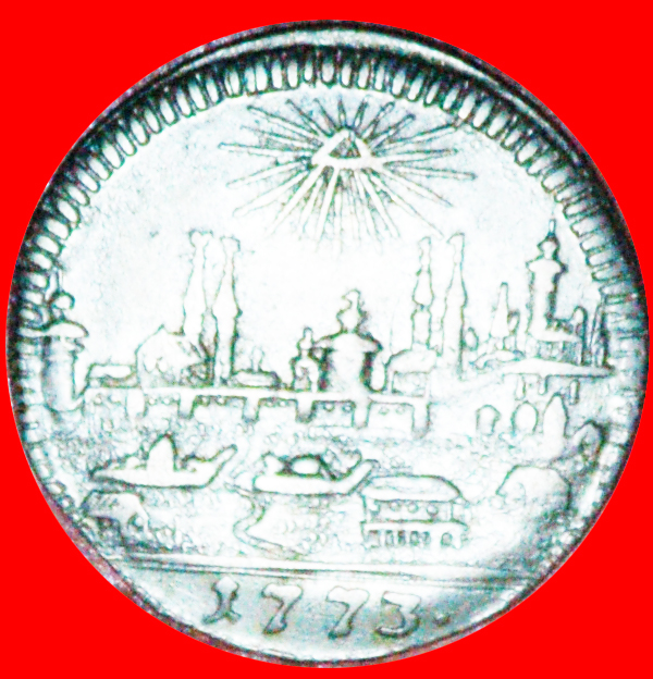  + SHIPS: GERMANY ★ 1 KREUZER 1773 SILVER! NURNBERG! LOW START ★ NO RESERVE!   