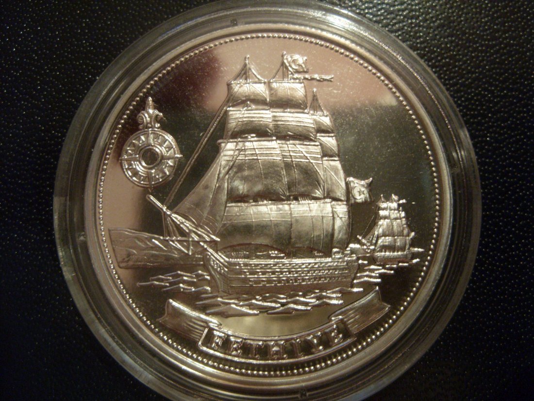 Türkei, Silber, 4000000 Lira 1999 - Sailing Ship -