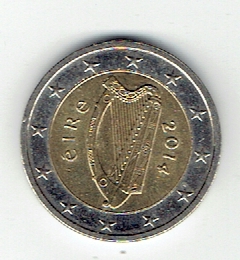  2 Euro Irland 2014(g1307)   