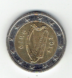 2 Euro Irland 2014(g1307)