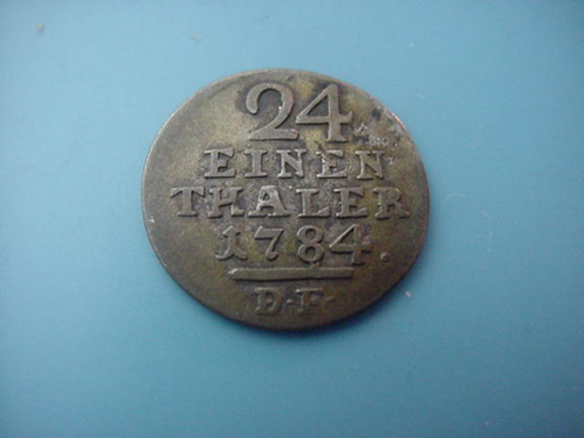 Altdeutschland 1/24 Taler 1784