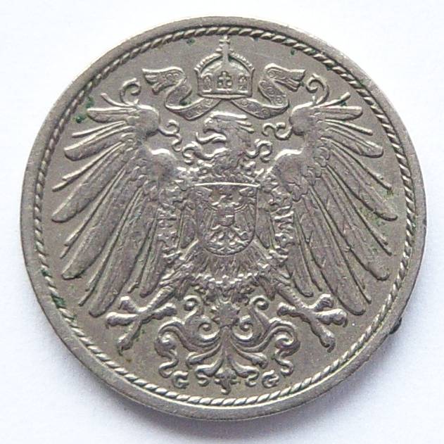  Deutsches Reich 10 Pfennig 1911 G   