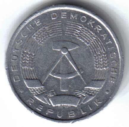  DDR 1 Pfennig 1965 A   