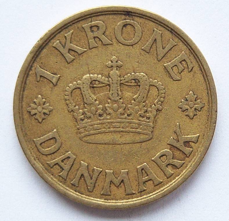  Dänemark 1 Krone 1939   