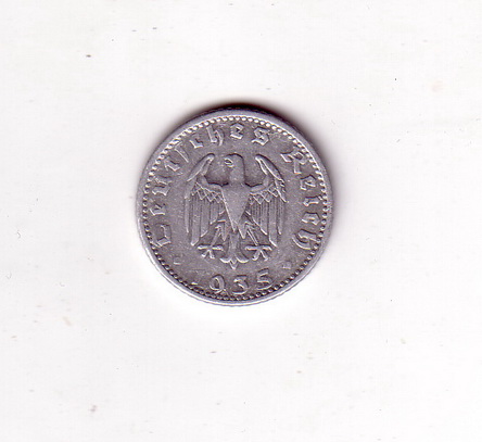  50 Pfennig 1935 *G* Aluminium   