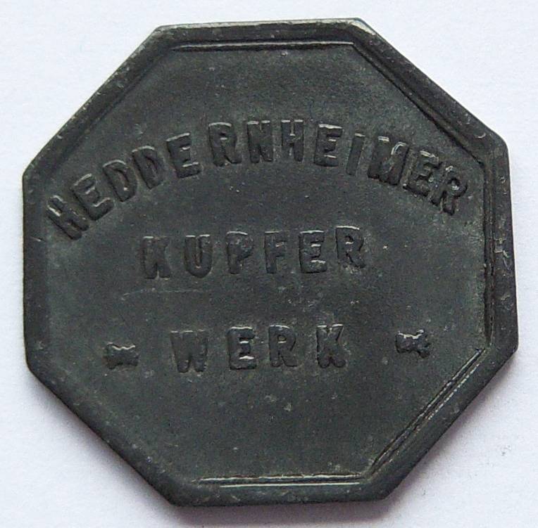  10 Pfennig Heddernheimer Kupferwerk   