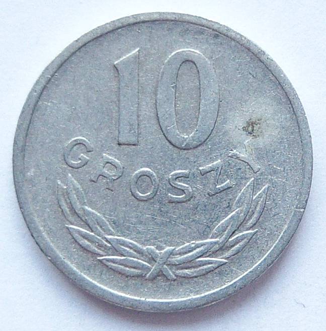  Polen 10 Groszy 1949 Alu   