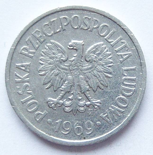  Polen 10 Groszy 1969 Alu   