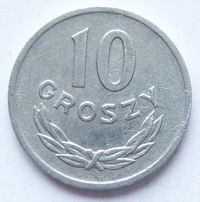  Polen 10 Groszy 1969 Alu   