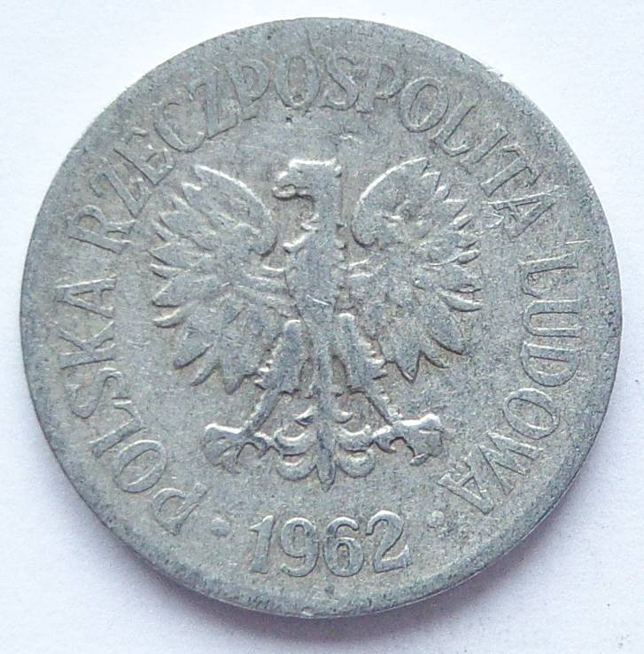  Polen 20 Groszy 1962 Alu   